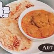 DI A07 Curry Chicken Roti Chanai 咖喱鸡薄饼 