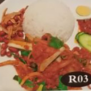 DI R03 Nasi Lemak Prawn 椰浆参巴虾仁饭 