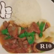 DI R10 Beef with Ginger &amp; Spring Onion on Rice 姜葱牛肉饭 