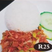 DI R26 Sambal Petai Minced Pork on Rice 臭豆肉碎饭 