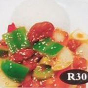 DI R32 Sweet &amp; Pork on Rice 咕噜肉饭 