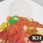 DI R33 Sambal Fish Fillet on Rice 参巴鱼片饭 