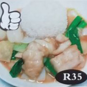 DI R37 Ginger &amp; Spirng Onion Fish Fillet on Rice 姜葱鱼片饭 